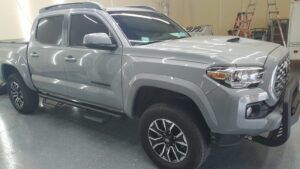 Toyota Tacoma with paint protection film
