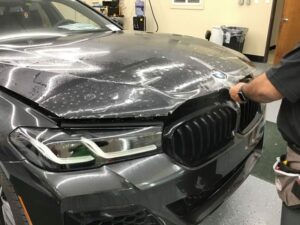 BMW getting paint protection film